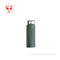 Popular differnet sizes propane gas tank  butane 50kg 118L  LPG gas cylinder  for cooking